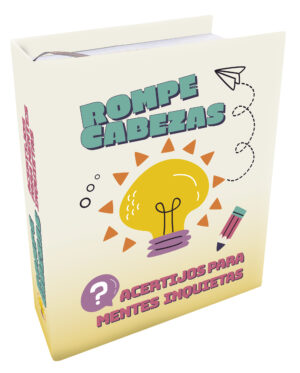 Minilibro Rompe Cabezas -Acertijos para mentes inquietas-